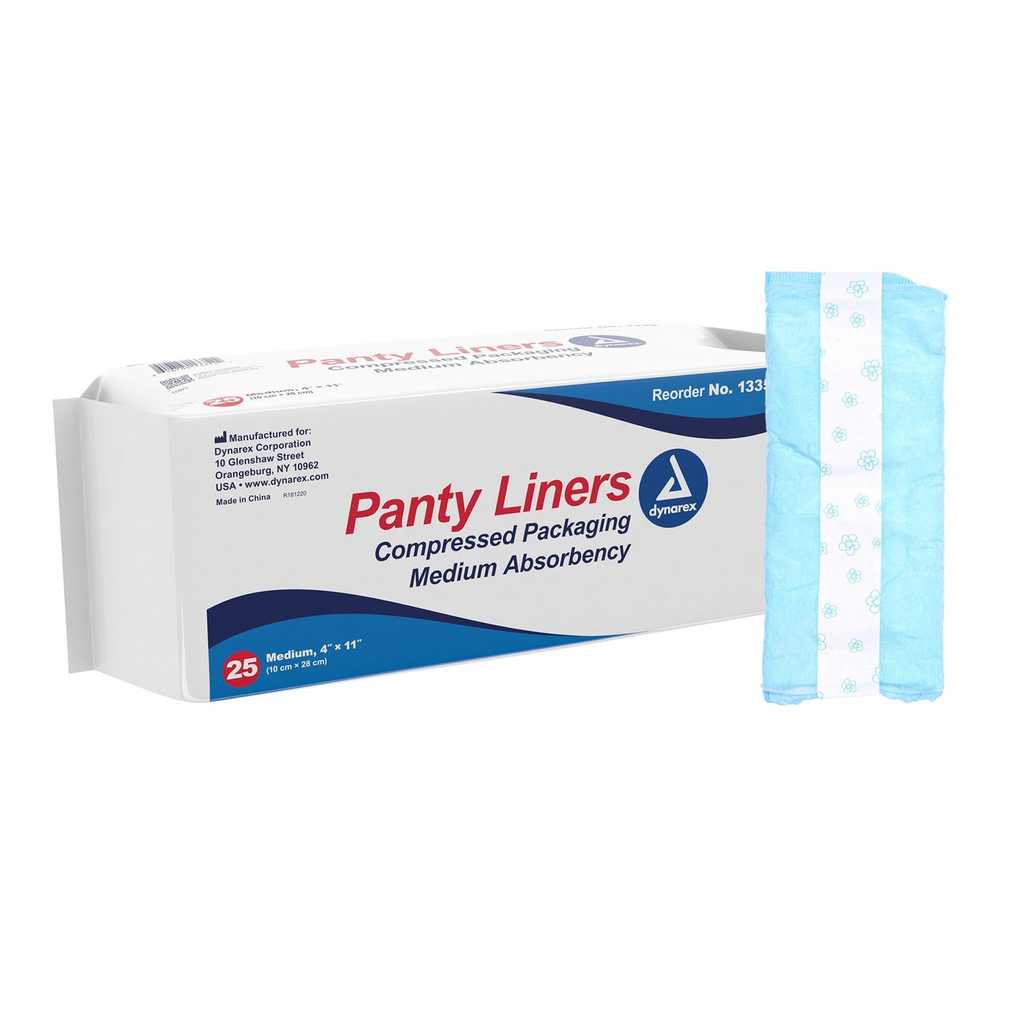 Dynarex® Medium Absorbency Bladder Control Pad