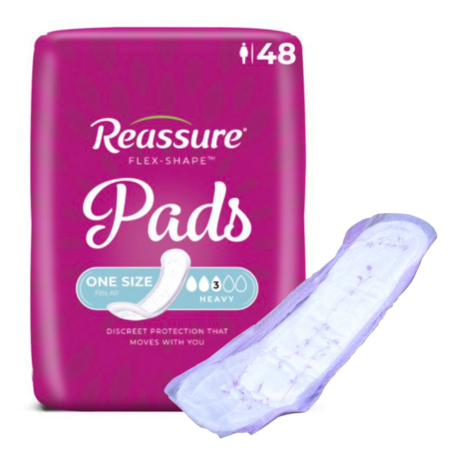 Reassure® Incontinence Liner, One Size Fits Most