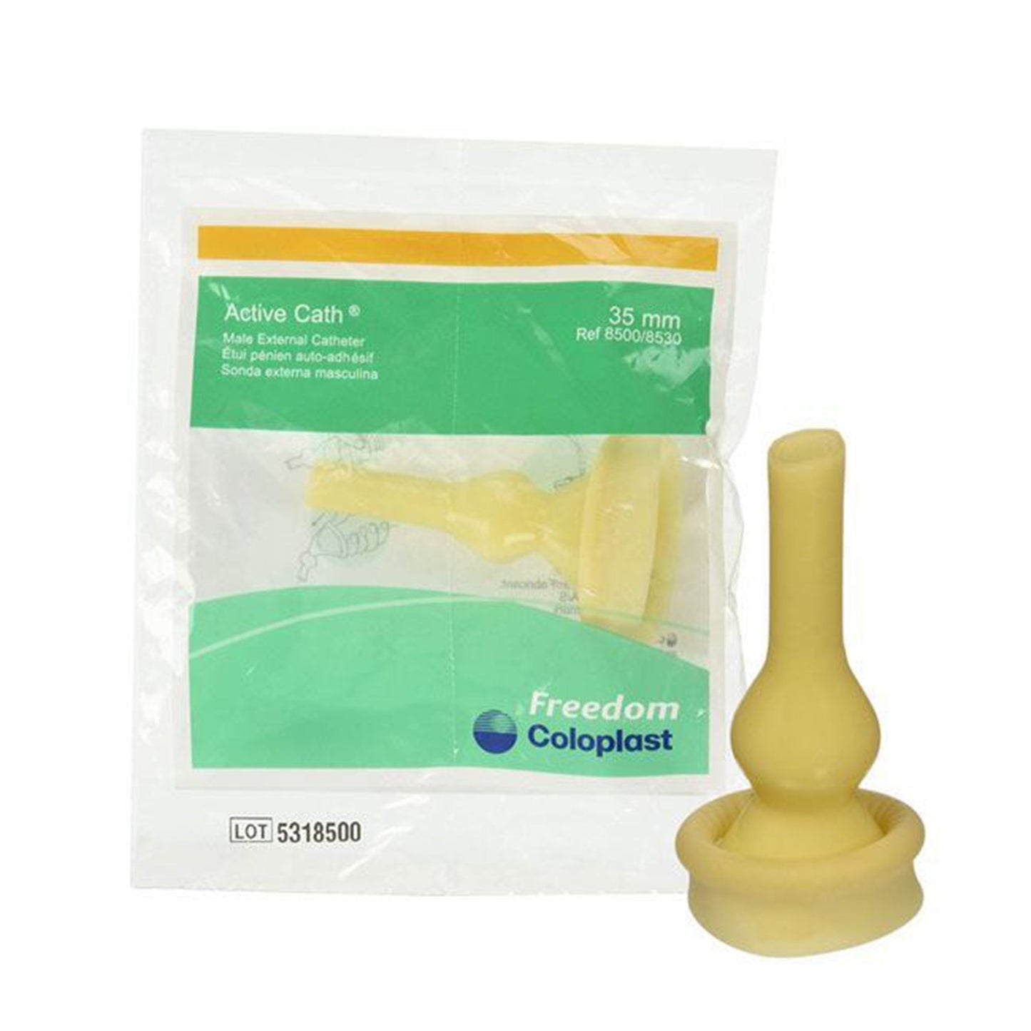Active Cath® Male External Catheter, Large