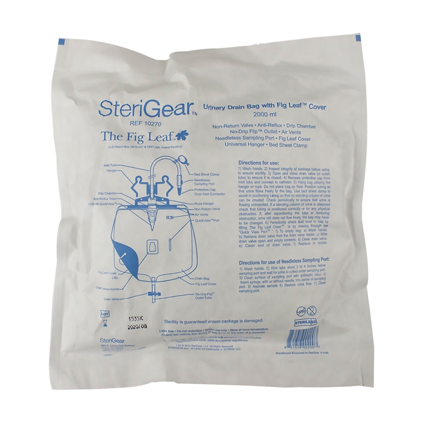 Fig Leaf™ Urinary Drain Bag