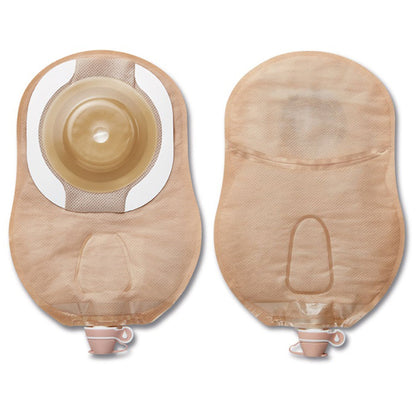 CeraPlus™ Soft Convex 1-Piece Beige Urostomy Pouch, Pre-cut to Fit 22 mm Stomas
