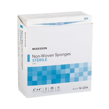 McKesson Nonwoven Sponge, 4 x 4 Inch