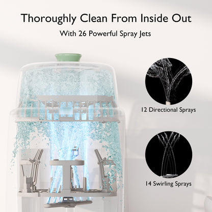 Momcozy CleanPal Pro Baby Bottle Washer and Sterilizer