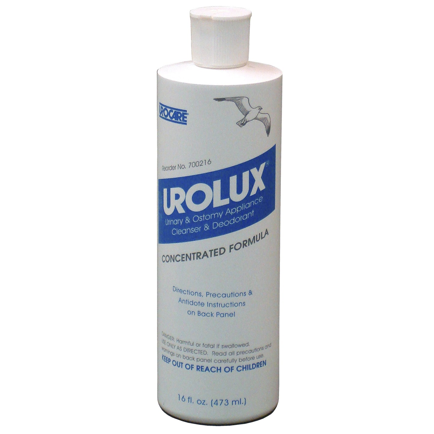 Urolux® Urinary and Ostomy Appliance Cleanser and Deodorant, 16-Ounce Bottle