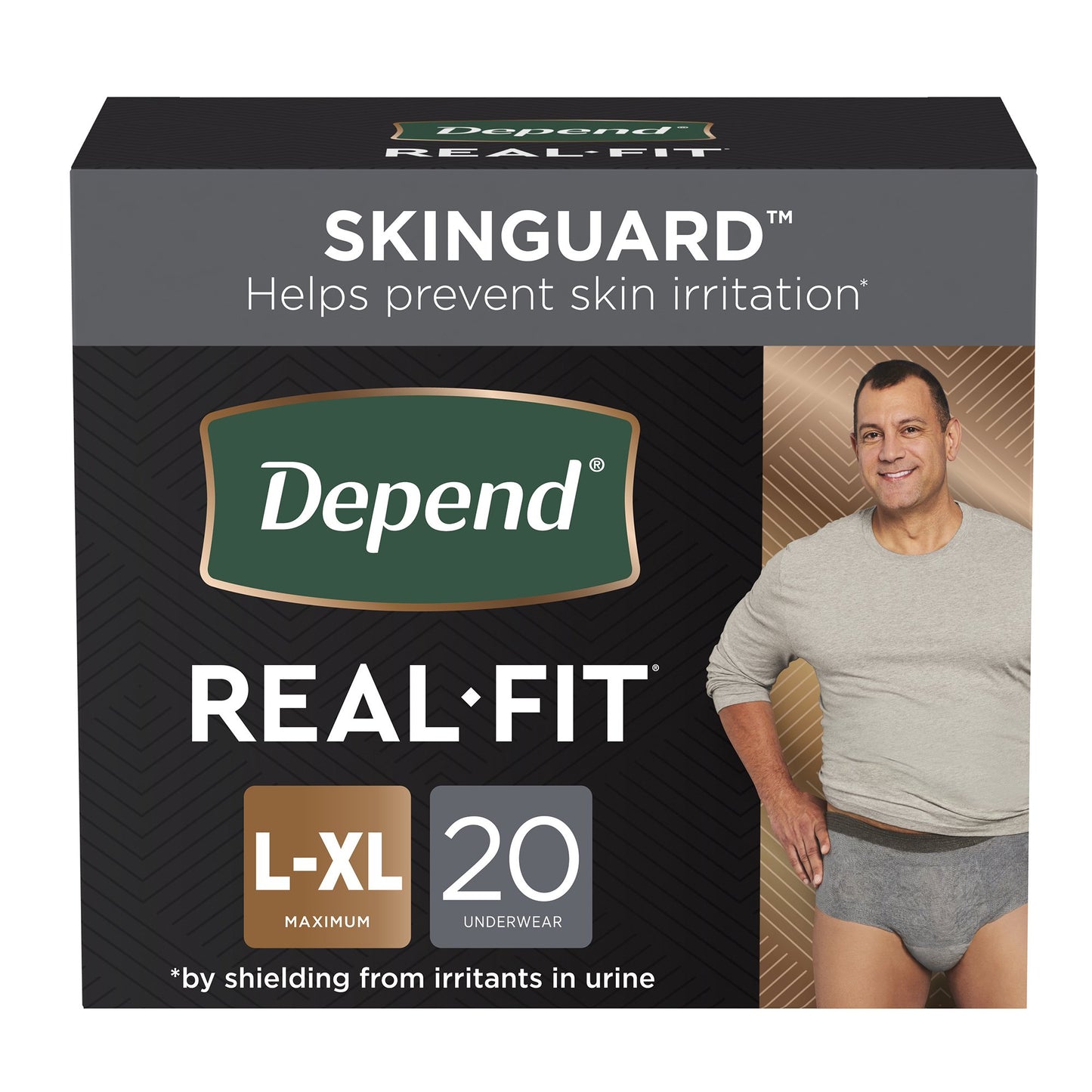 Depend® Real Fit® Maximum Absorbent Underwear