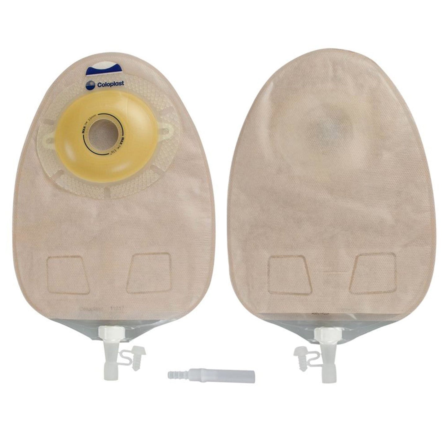 SenSura® Convex Light 1-Piece Opaque Urostomy Pouch, 32 mm Stoma