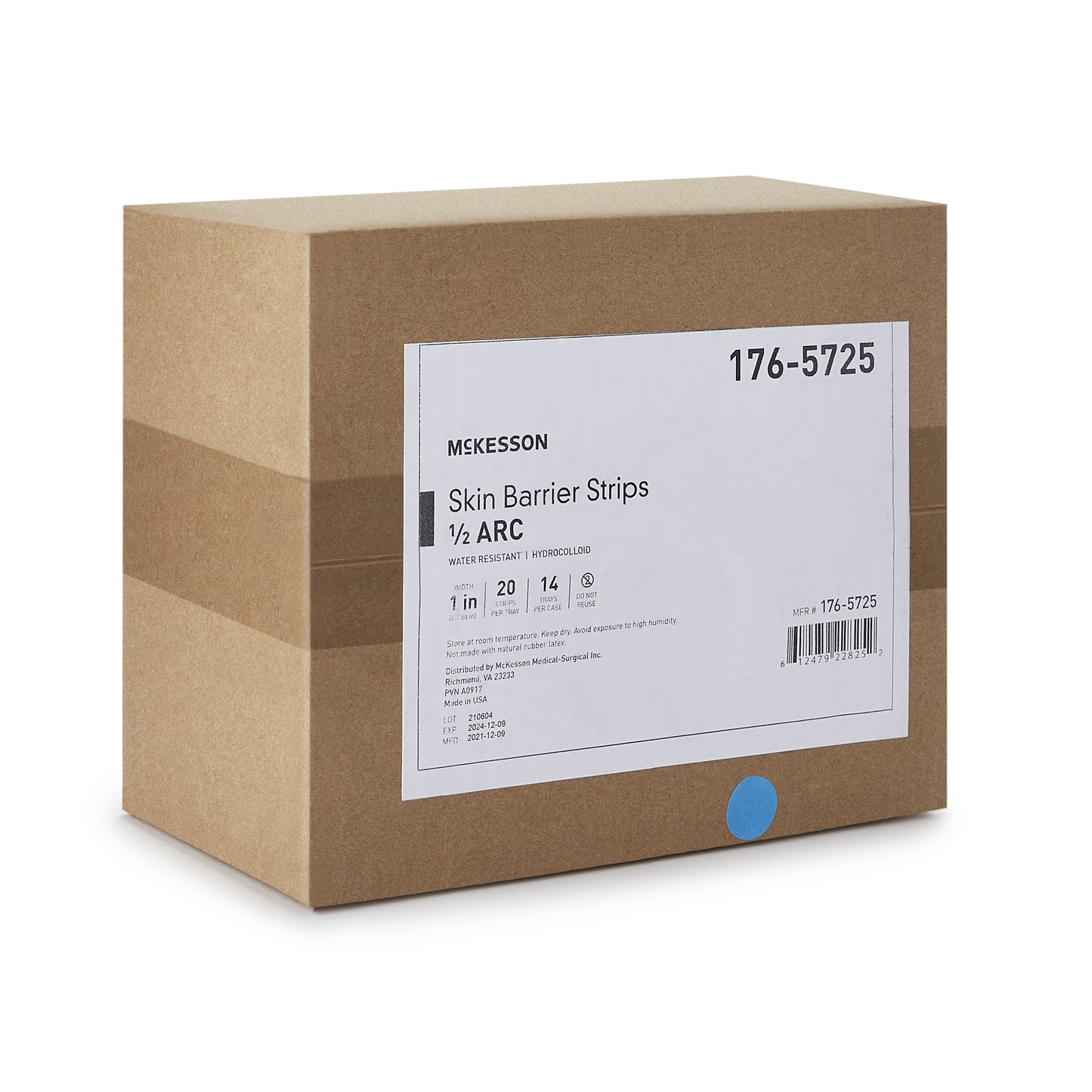 McKesson Skin Barrier 1/2 Arc Strip