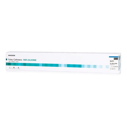 McKesson Silicone Foley Catheter, 2-Way