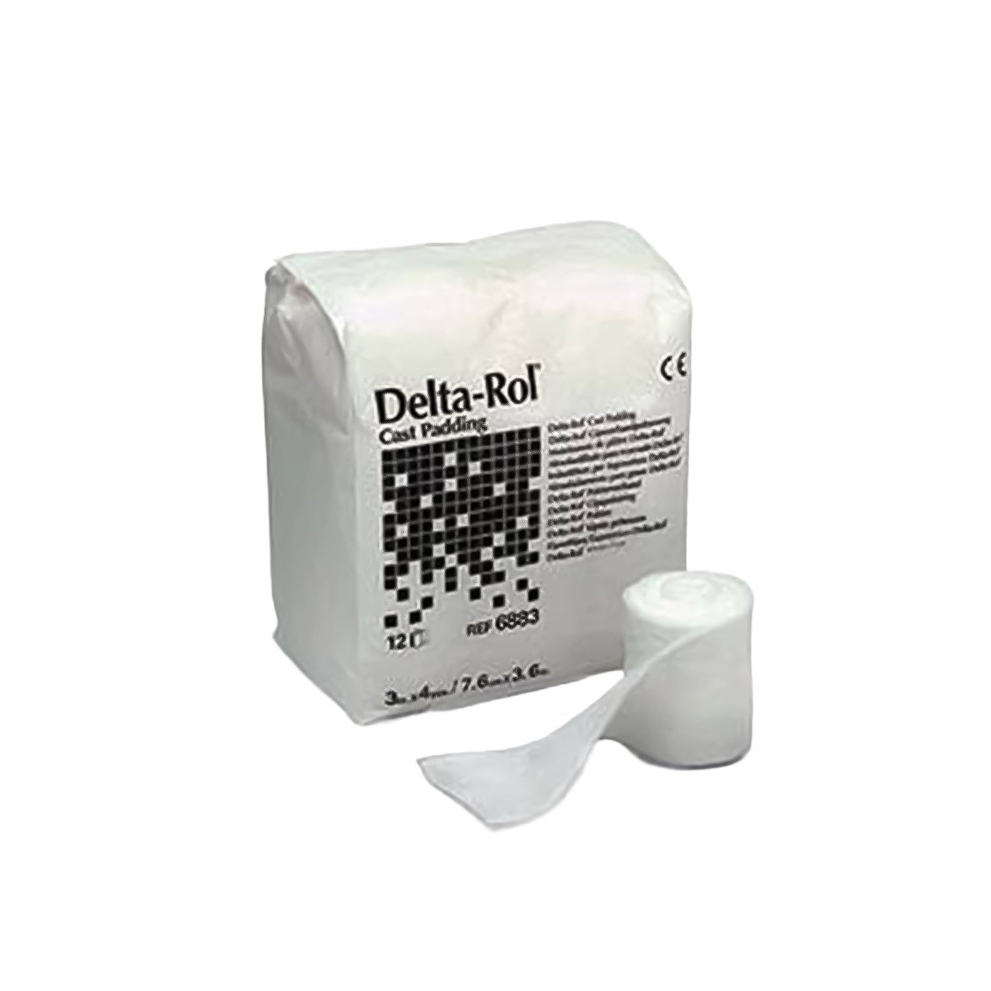 Delta-Rol® White Acrylic Undercast Cast Padding