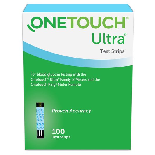 OneTouch® Ultra® Blue Blood Glucose Test Strip