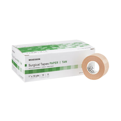 McKesson Paper Medical Tape, 7 to 11 Yard Length