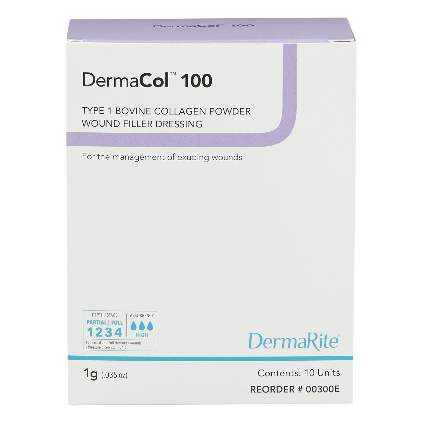 DermaCol™ 100 Wound Filler Dressing, 1 Gram
