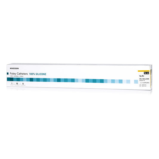 McKesson Silicone Foley Catheter, 2-Way