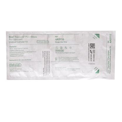 Touchless® Plus Intermittent Catheter Kit, 10 Fr. Vinyl