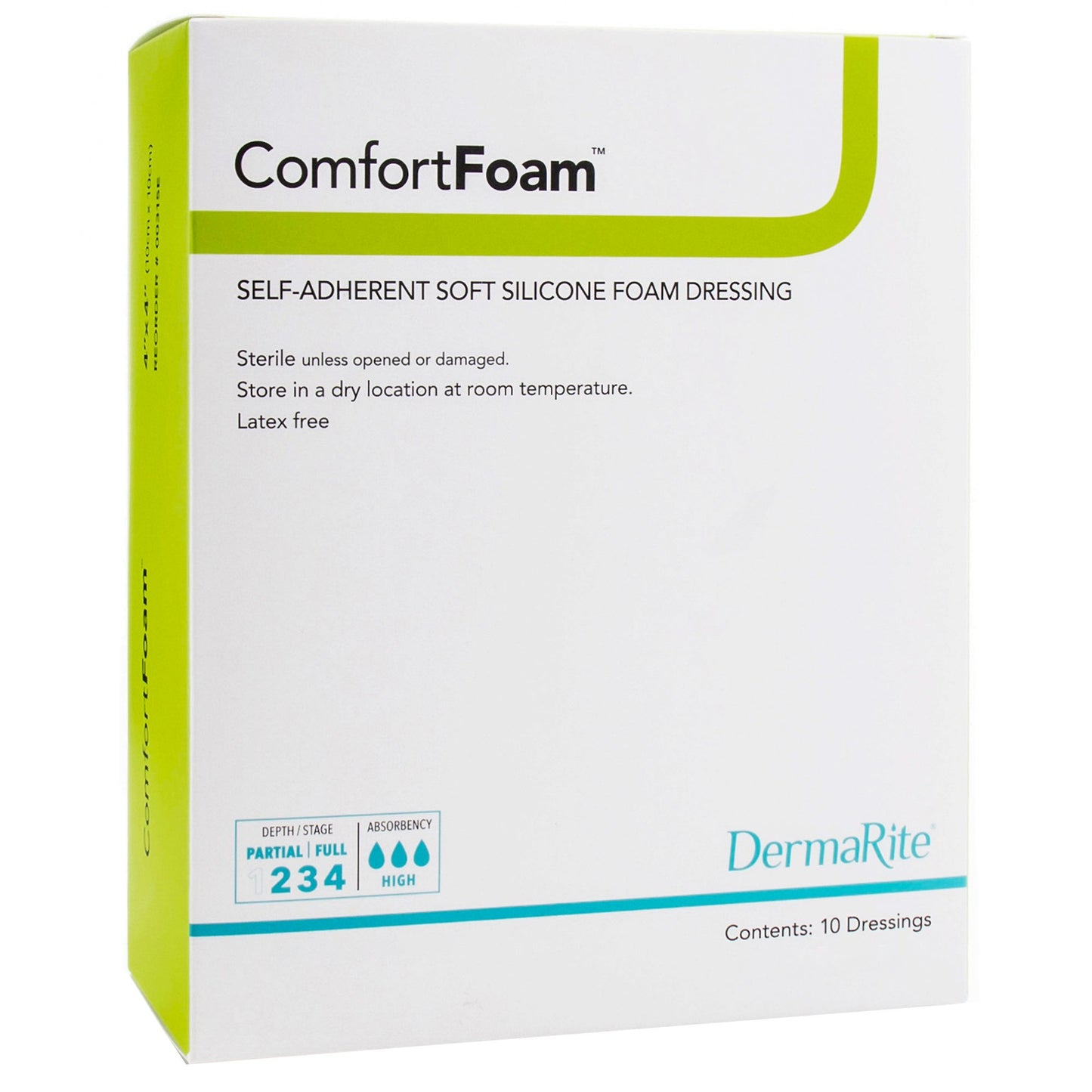ComfortFoam™ Silicone Adhesive without Border Silicone Foam Dressing