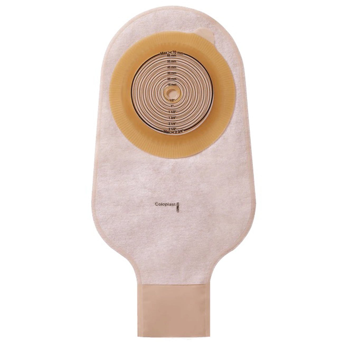 Assura® Original One-Piece Opaque Ostomy Pouch, Cut to Fit Stomas 10 – 70 mm