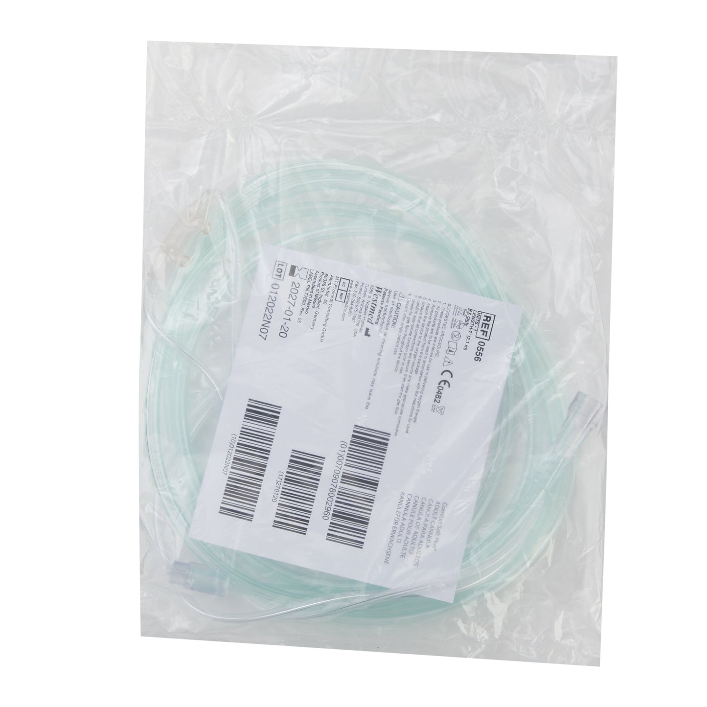 Comfort Soft Plus® Nasal Cannula, 7 Foot