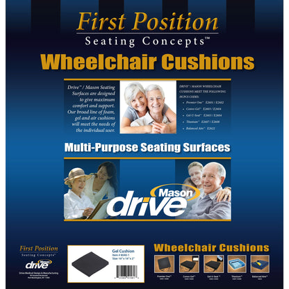 Drive™ Gel-U-Seat™ Lite Seat Cushion