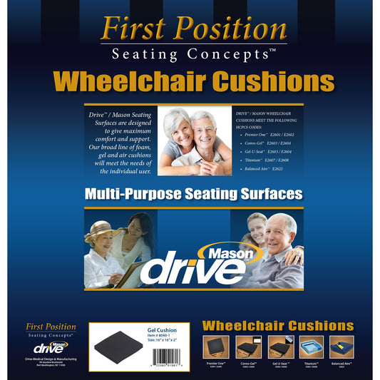 Drive™ Gel-U-Seat™ Lite Seat Cushion