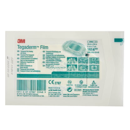 3M™ Tegaderm™ Rectangular Transparent Sterile Film Dressing