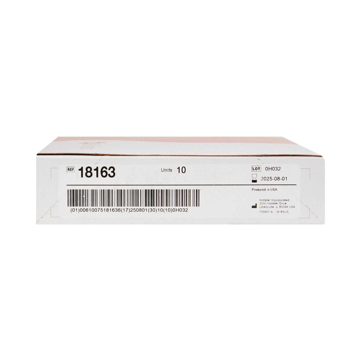 New Image™ 18163 Two-Piece Transparent Ostomy Pouch, Pre-cut to Fit 57 mm Stoma