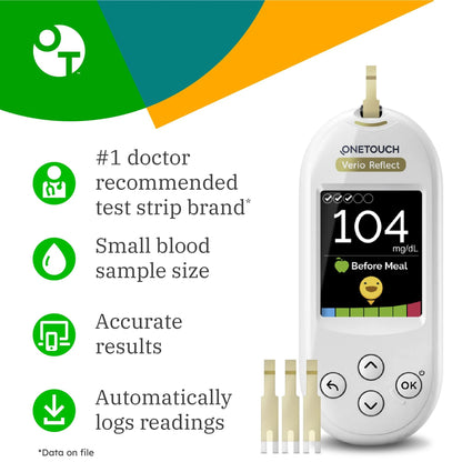 OneTouch Verio Flex® Blood Glucose Test Strips