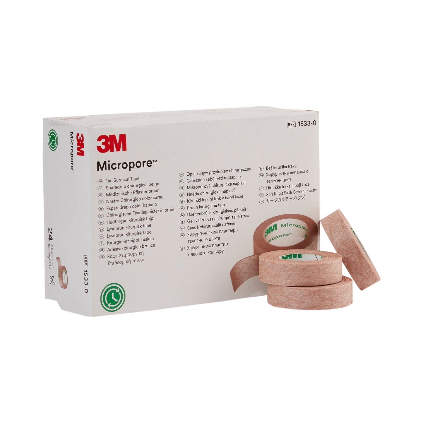 3M™ Micropore™ Paper Medical Tape, 1/2 Inch x 10 Yard