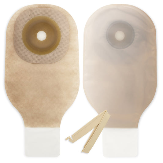 Premier™ Flextend™ 1-Piece Transparent Colostomy Pouch, Pre-cut to Fit 32 mm