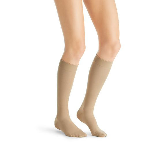 JOBST® UltraSheer Women's Knee High 15-20 mmHg Compression Stockings Closed Toe