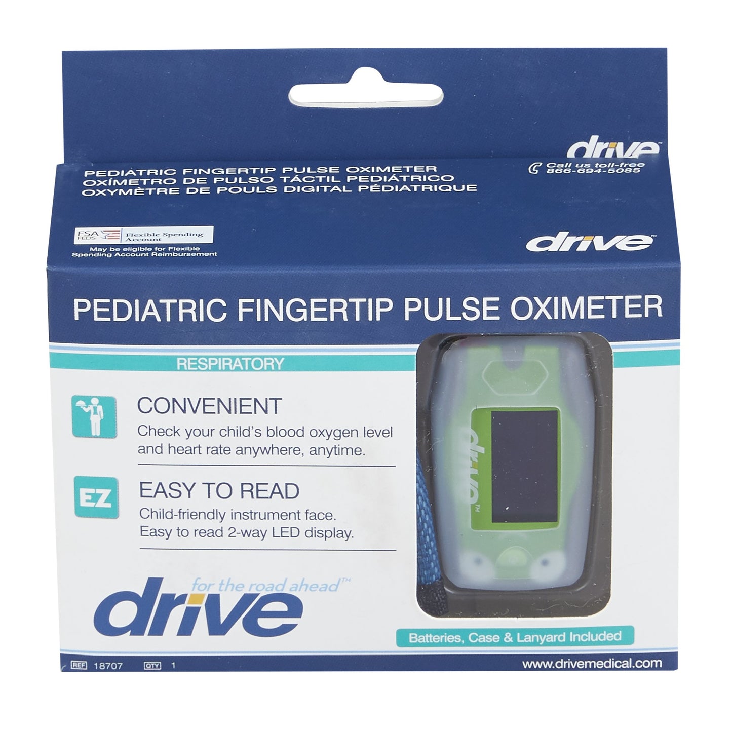 Drive™ Fingertip Pulse Oximeter