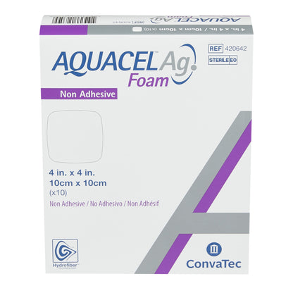 Aquacel® Ag Nonadhesive Silver Foam Dressing