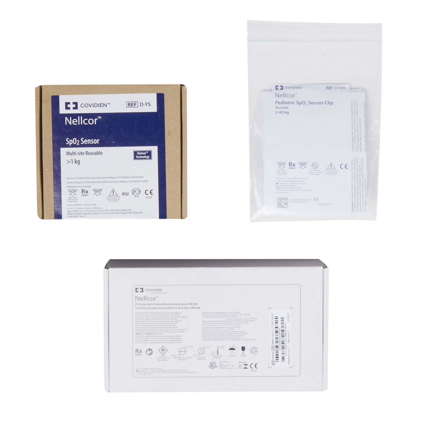 Nellcor™ Portable SpO2 Patient Monitoring System with Adult and Pediatric Sensor