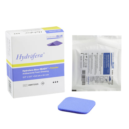 BLUE® Antibacterial Foam Dressing Hydrofera