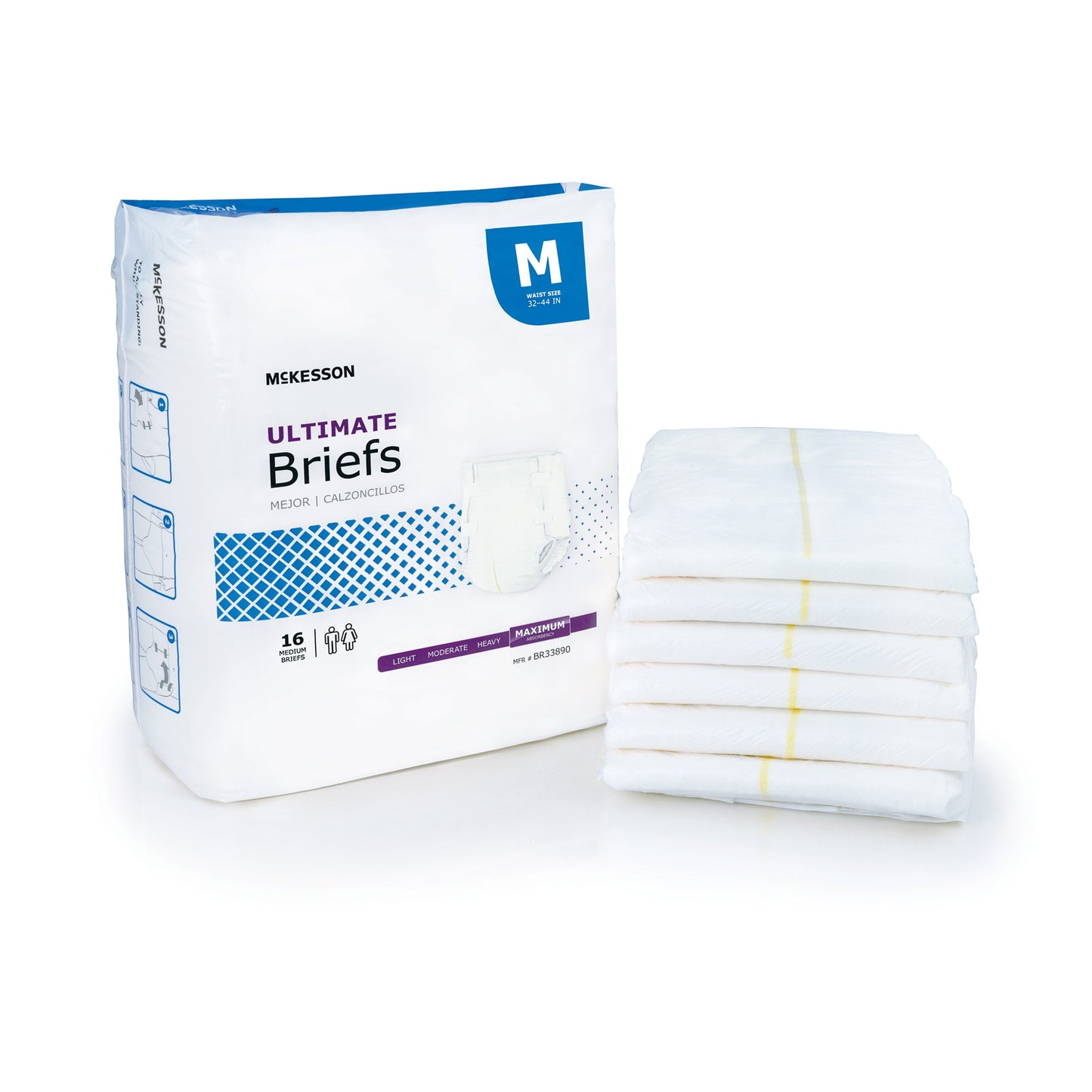 McKesson Ultimate Heavy Absorbency Incontinence Brief