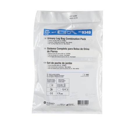 Hollister® Urinary Leg Bag Combination Pack, 900 mL