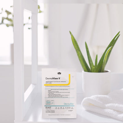 DermaView II™ Transparent Film Dressing with Border