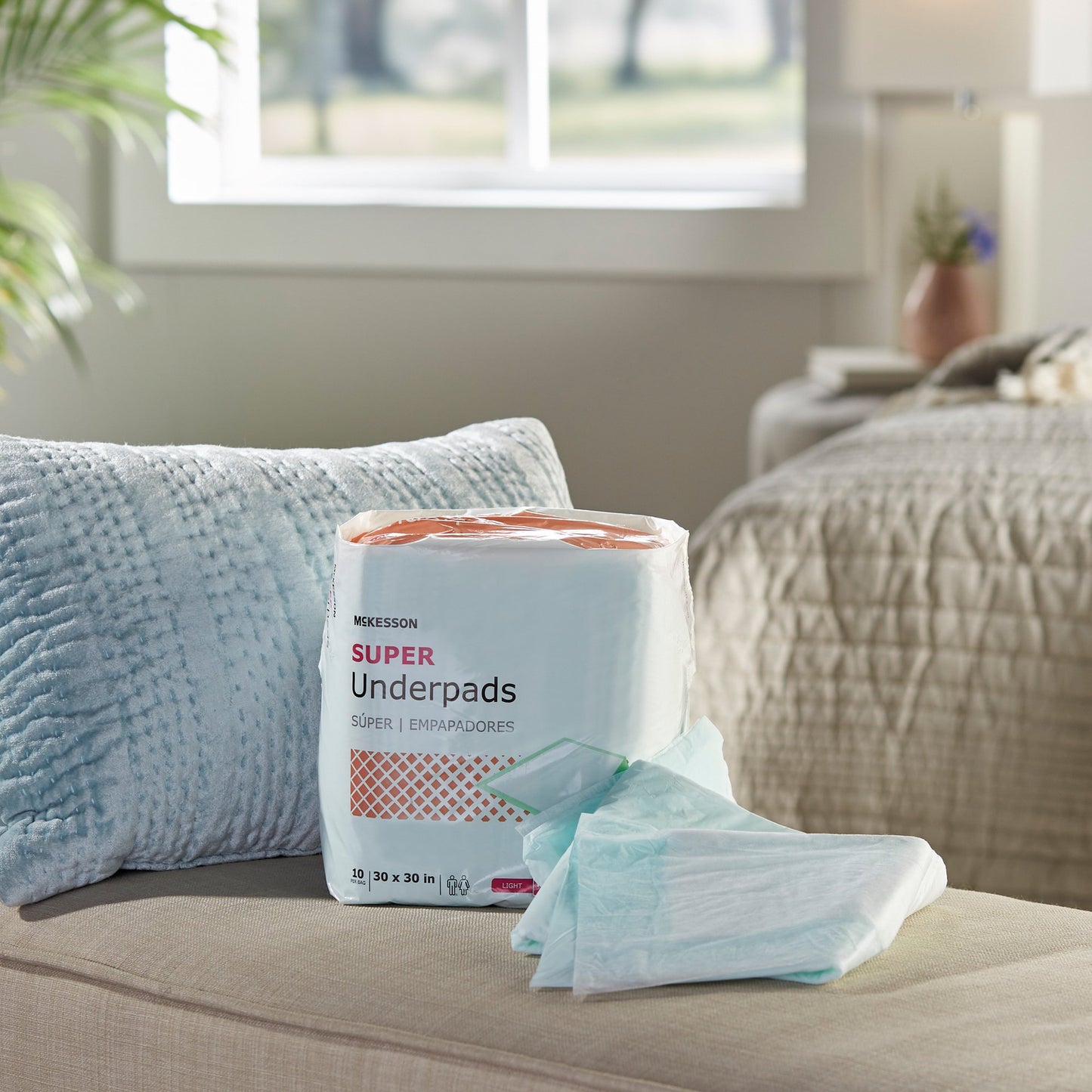 McKesson Super Moderate Absorbency Underpad