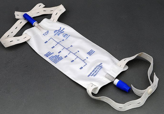 AMSure® Urinary Leg Bag With Comfort Strap, 900 mL