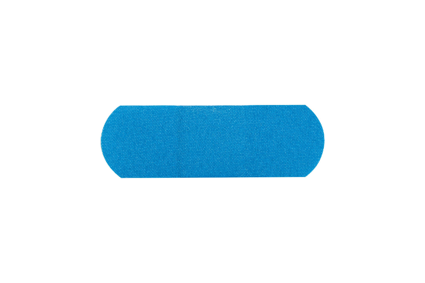 American® White Cross Blue Metal Detectable Adhesive Strip, 1 x 3 Inch