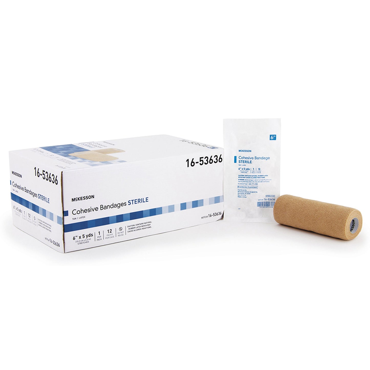 McKesson Self-adherent Closure Cohesive Bandage, Tan