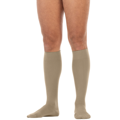 JOBST® forMen Knee High 15-20 mmHg w/ SoftFit Band Compression Socks Closed Toe