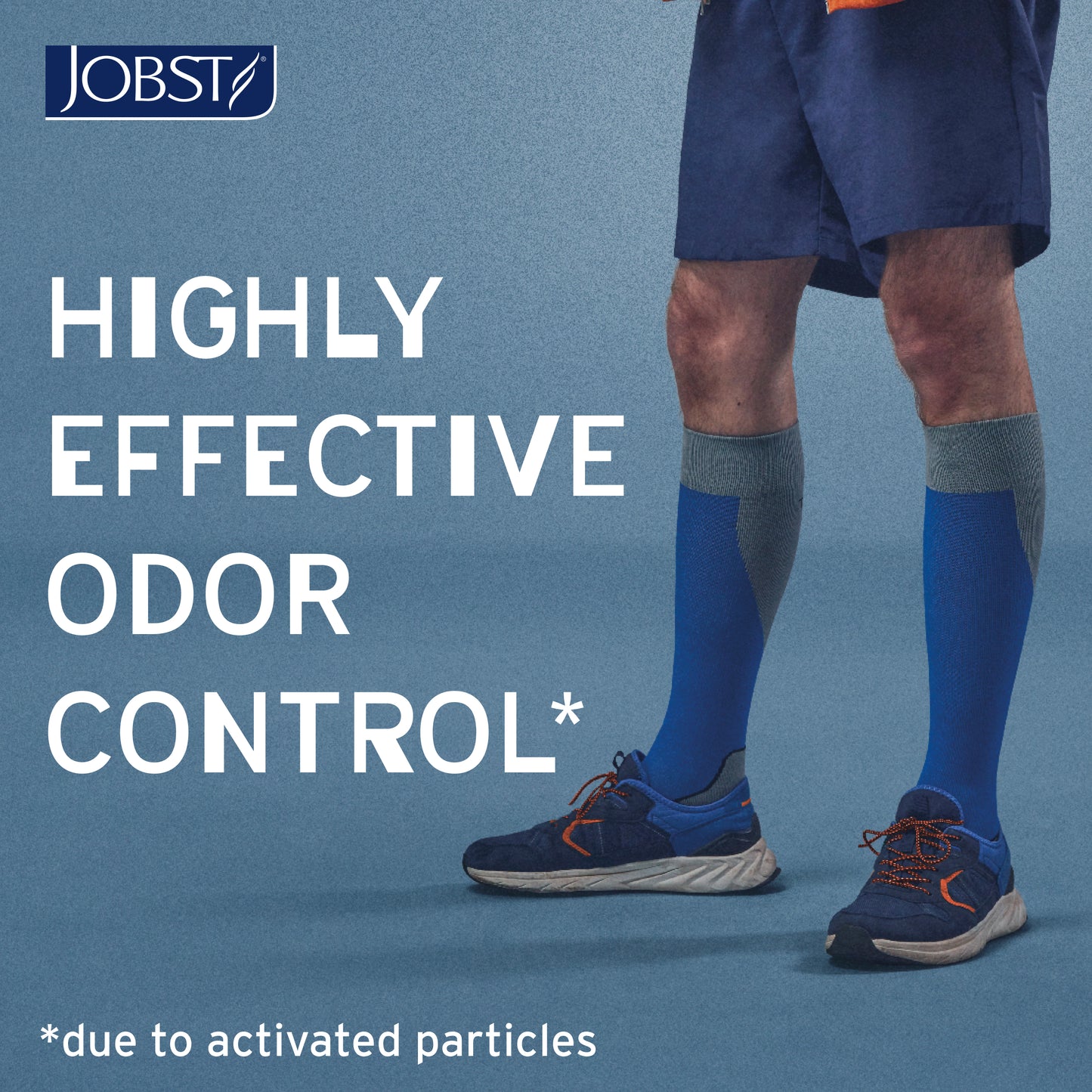 JOBST® Sport Knee High 15-20 mmHg Compression Socks Closed Toe