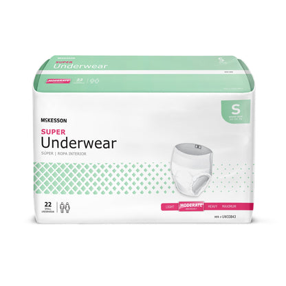 McKesson Super Moderate Absorbency Incontinence Underwear