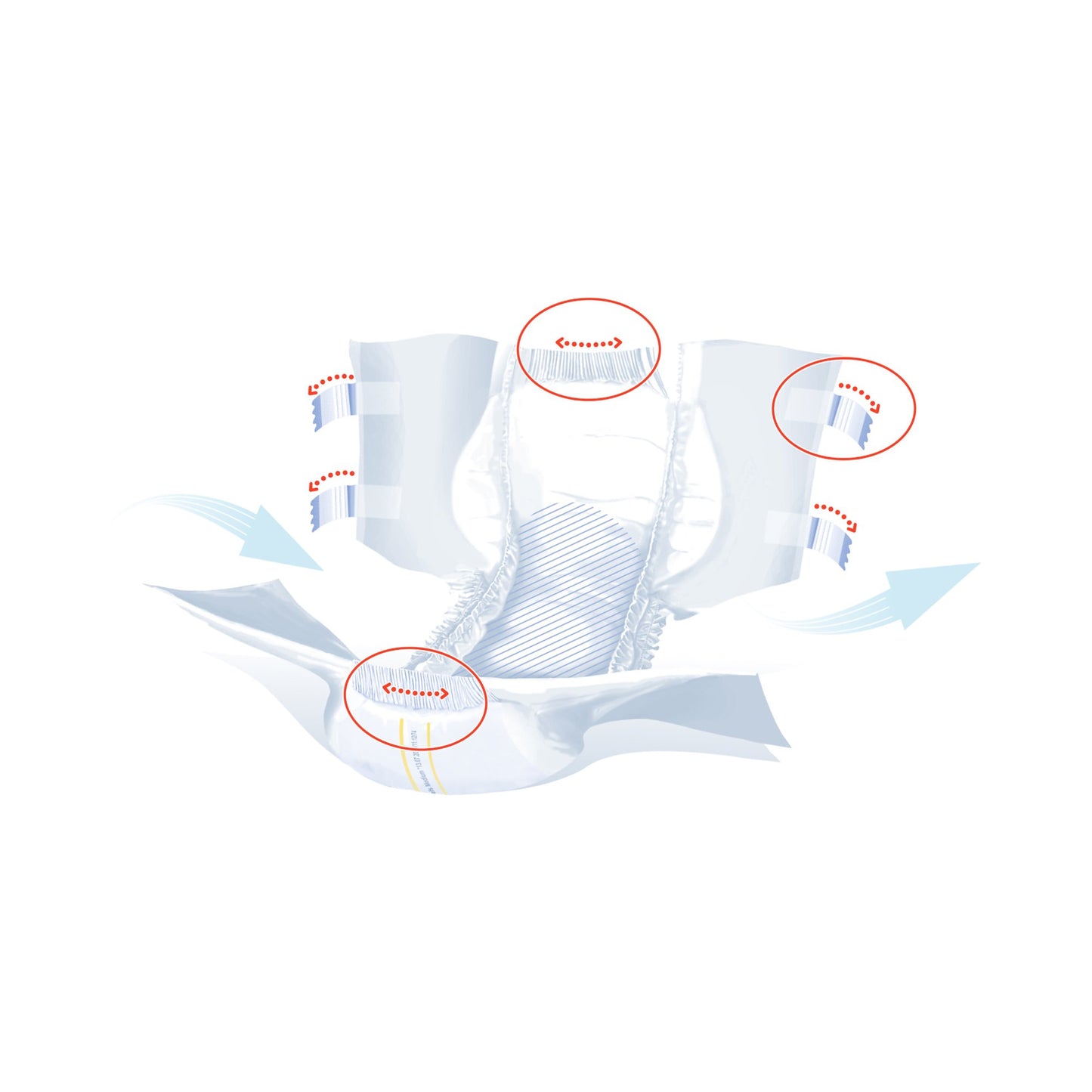 Seni® Super Plus Overnight Heavy to Severe Absorbency Incontinence Brief, Cloth-like Topsheet