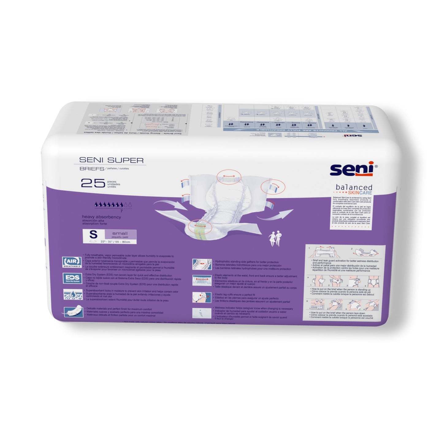 Seni® Super Heavy Absorbency Incontinence Brief