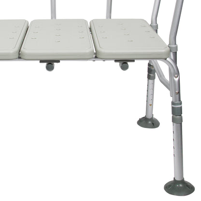 McKesson Aluminum Transfer Bench with Reversible Back