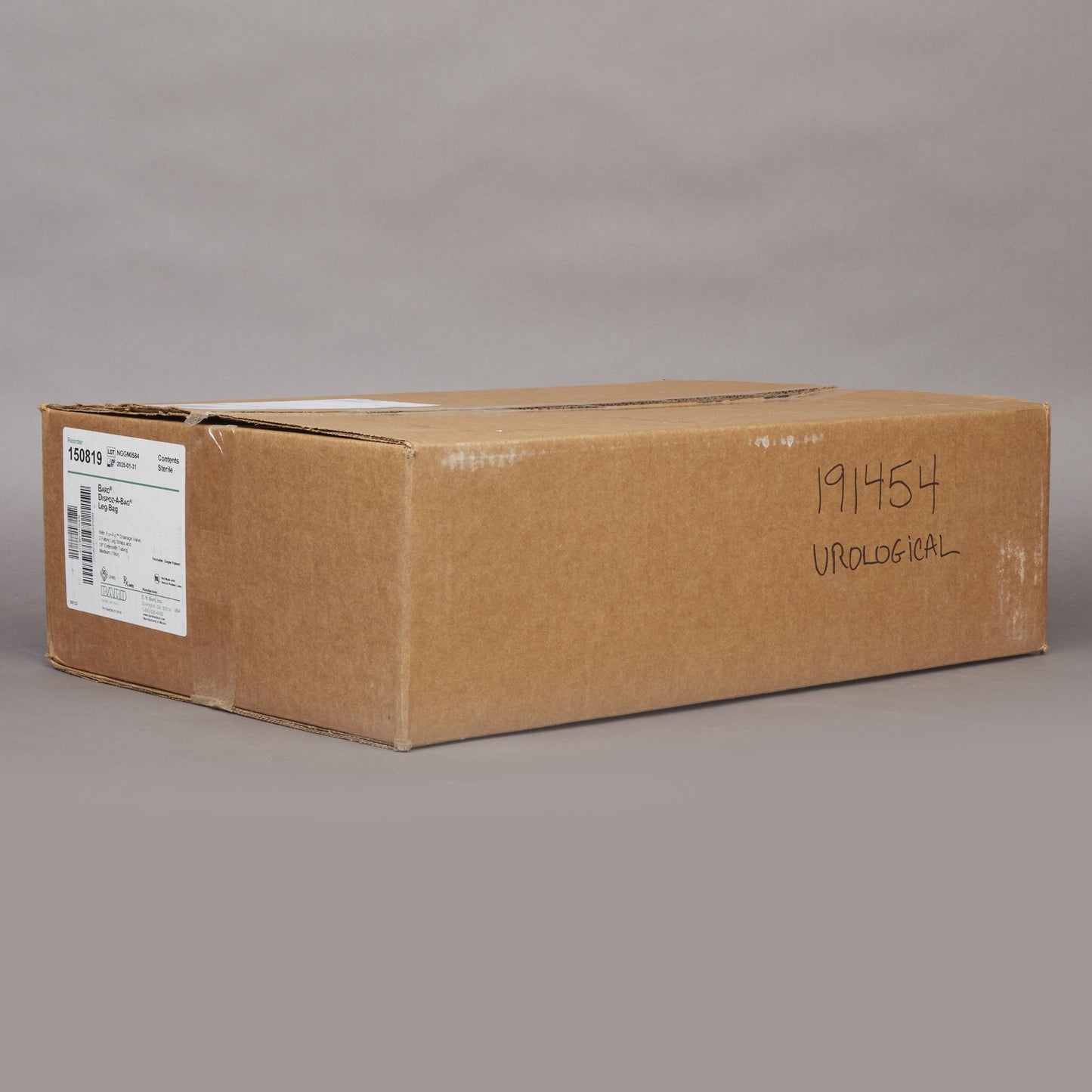 Bard® Dispoz-a-Bag® Urinary Leg Bag, Flip-Flo™ Valve