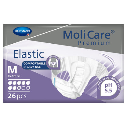 MoliCare® Premium Elastic 8 Drop Absorbency Incontinence Briefs