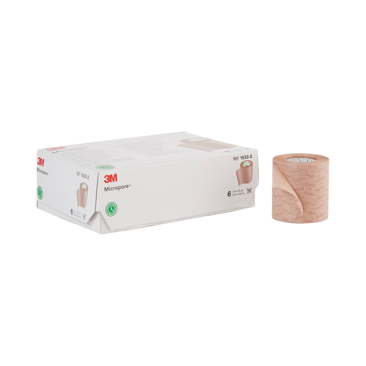 3M™ Micropore™ Paper Medical Tape, 7 to 11 Yard Length