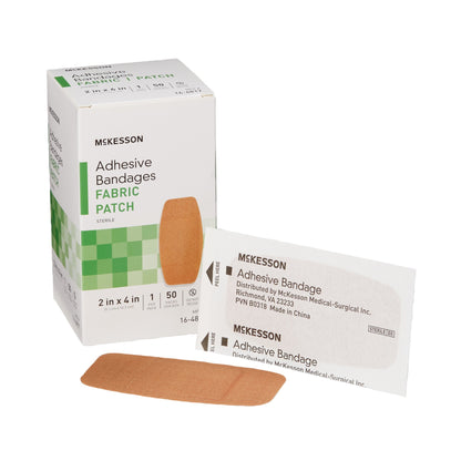 McKesson Tan Adhesive Strip, Up to 4 Inch Length